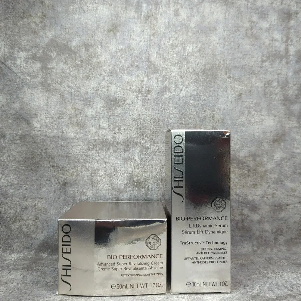 SHISEIDO Bio-Performance Advanced Revitalizing Cream 50ml & LiftDynamic Serum